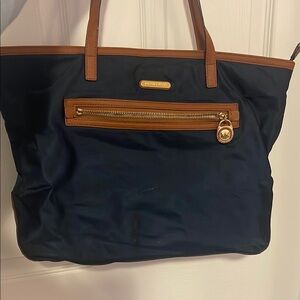 Michael Kors Navy Tote Bag